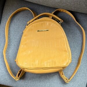 Steve Madden Pale Mustard Backpack
